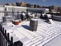 Untouched by footprints!